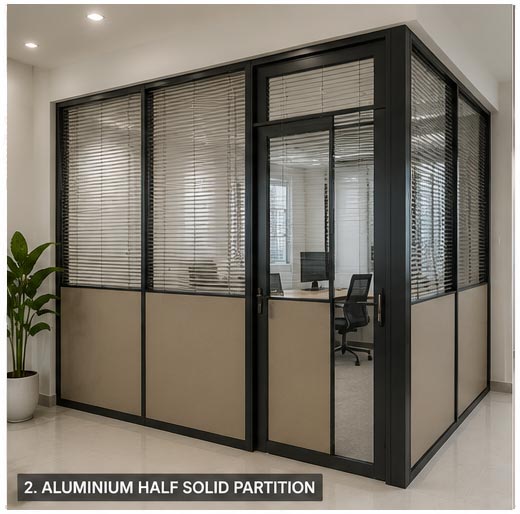Aluminium Partition 2