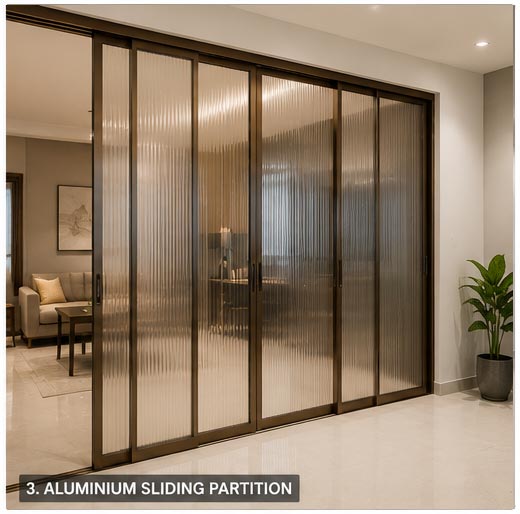 Aluminium Partition 3