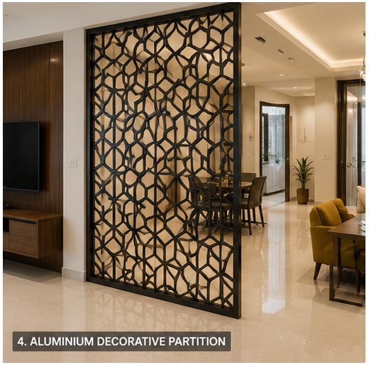 Aluminium Partition 4