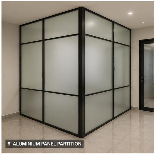 Aluminium Partition 6